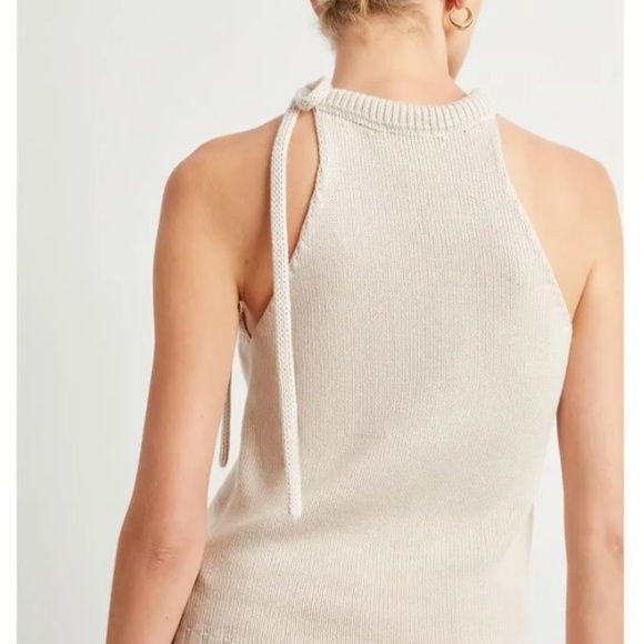 G. Label Cody bow neck halter top M - Picture 4 of 5